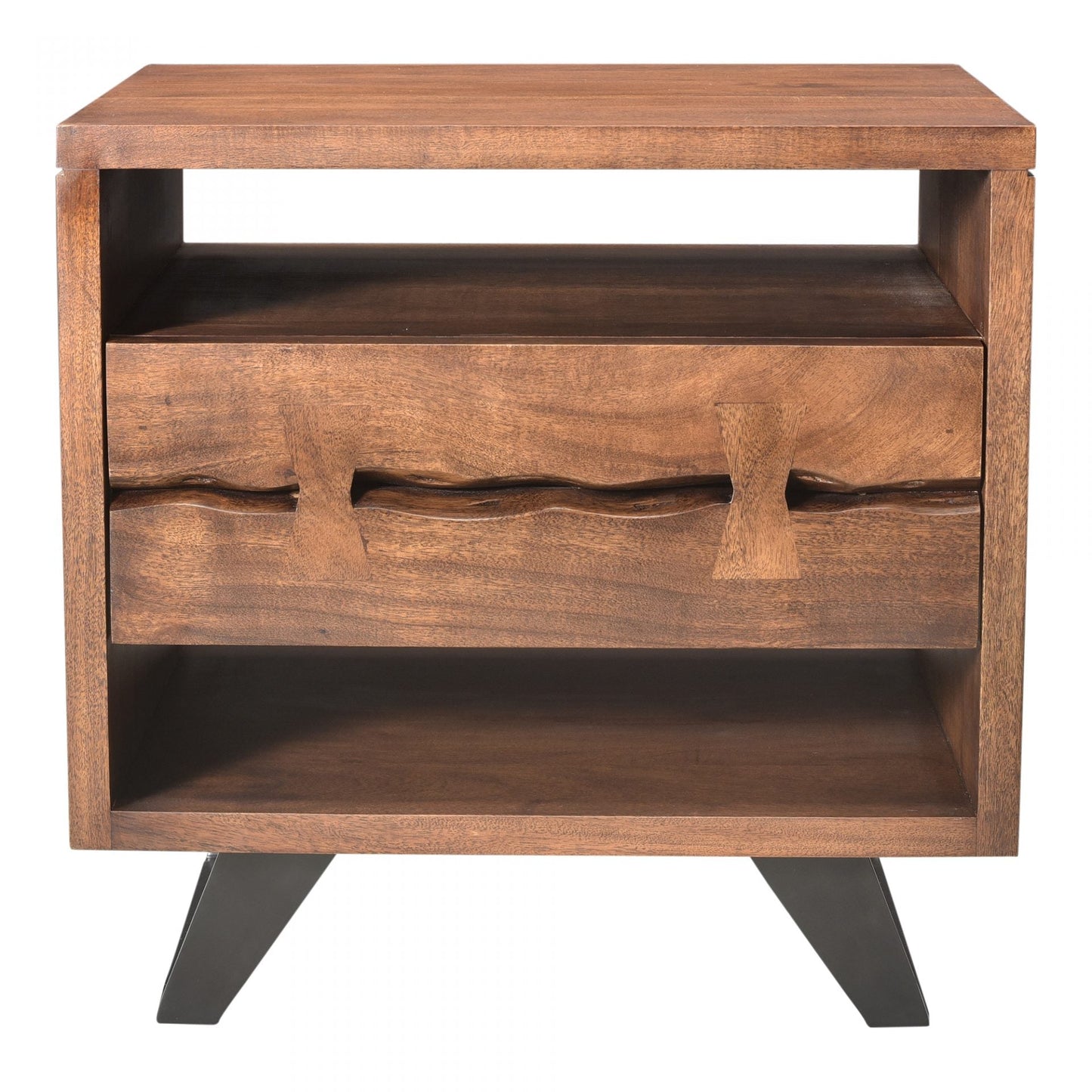 Table de chevet rustique