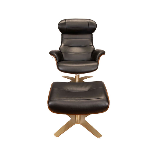 Chaise et pouf Mercer