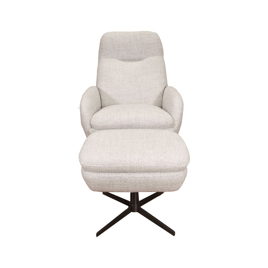 Chaise et pouf Mendoza