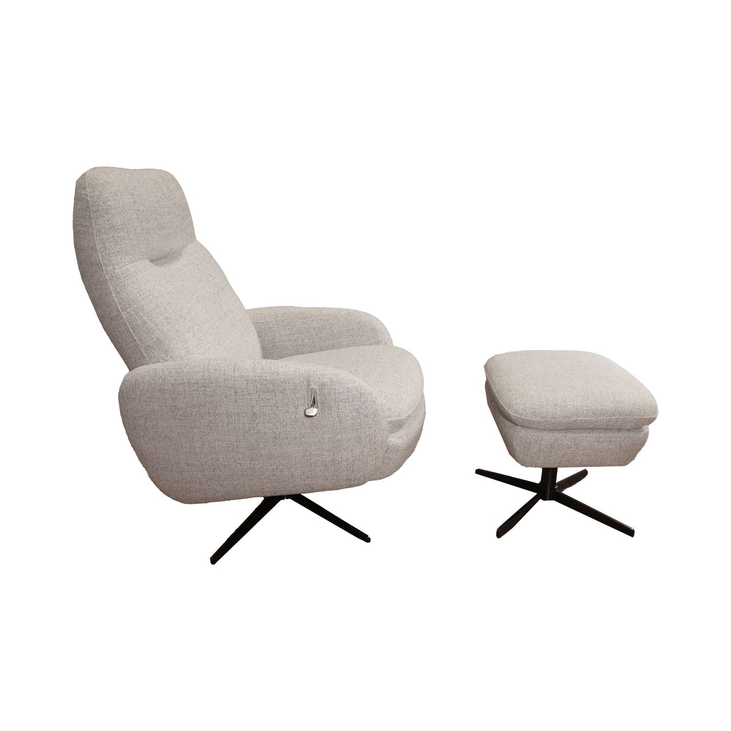 Chaise et pouf Mendoza