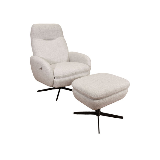 Chaise et pouf Mendoza